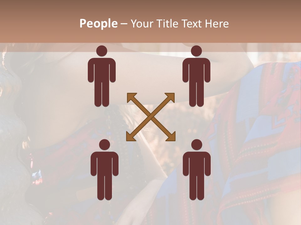 Friendly Trendy Laughing PowerPoint Template