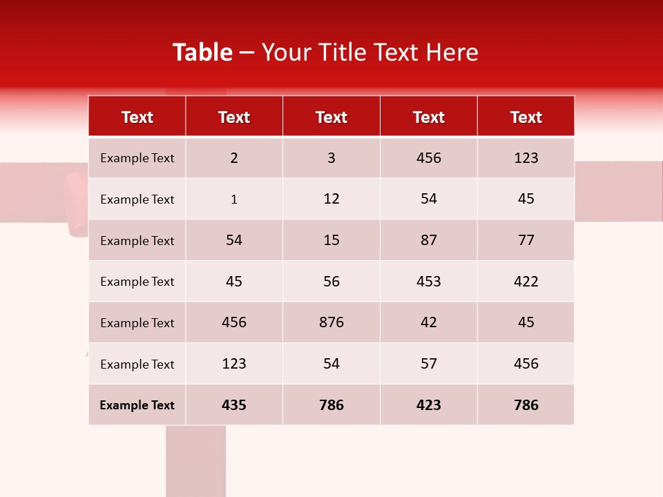 A Red Ribbon Wrapped Around A Present Box PowerPoint Template