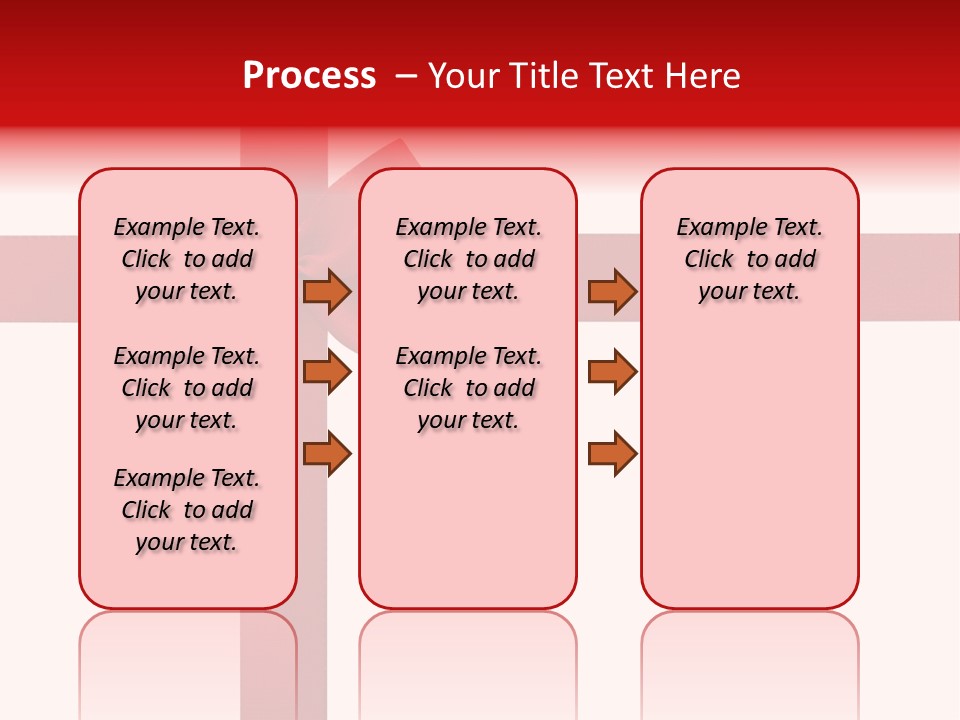 A Red Ribbon Wrapped Around A Present Box PowerPoint Template