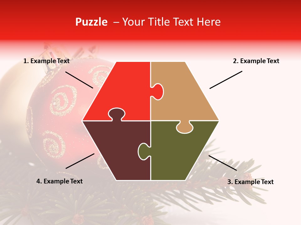 Holiday Tree Celebrating PowerPoint Template