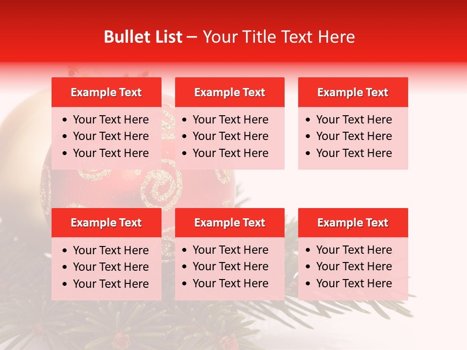 Holiday Tree Celebrating PowerPoint Template