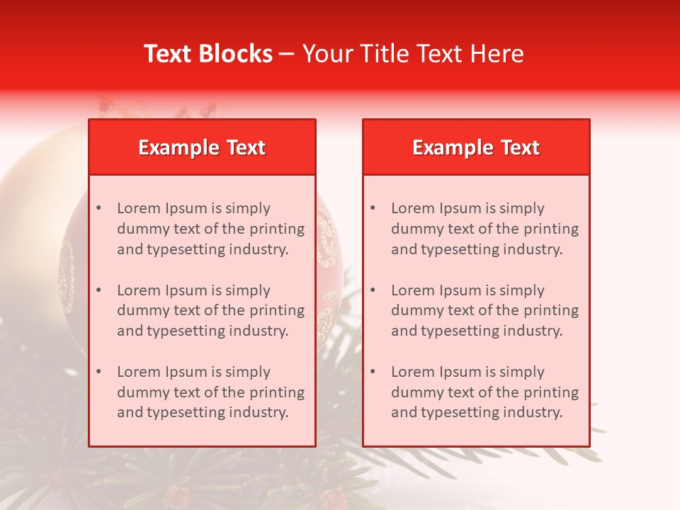 Holiday Tree Celebrating PowerPoint Template