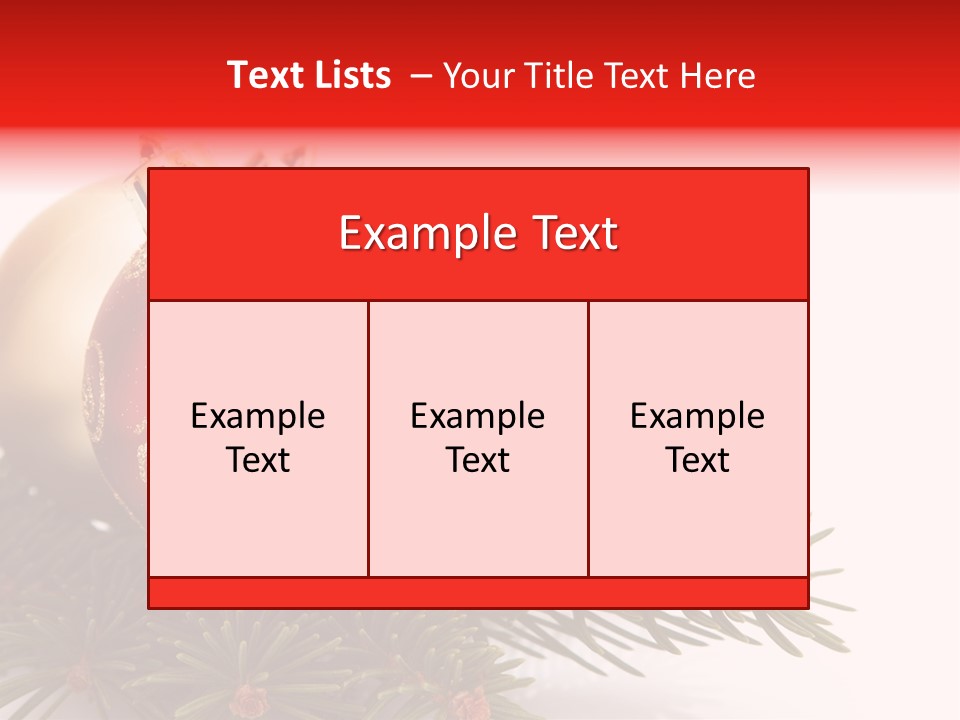 Holiday Tree Celebrating PowerPoint Template