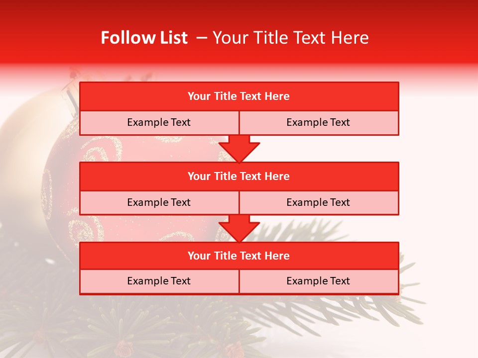 Holiday Tree Celebrating PowerPoint Template