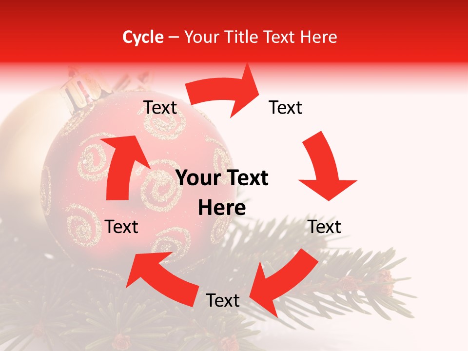 Holiday Tree Celebrating PowerPoint Template
