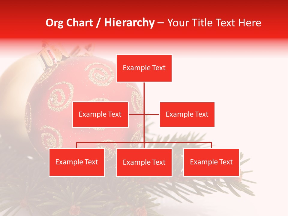 Holiday Tree Celebrating PowerPoint Template