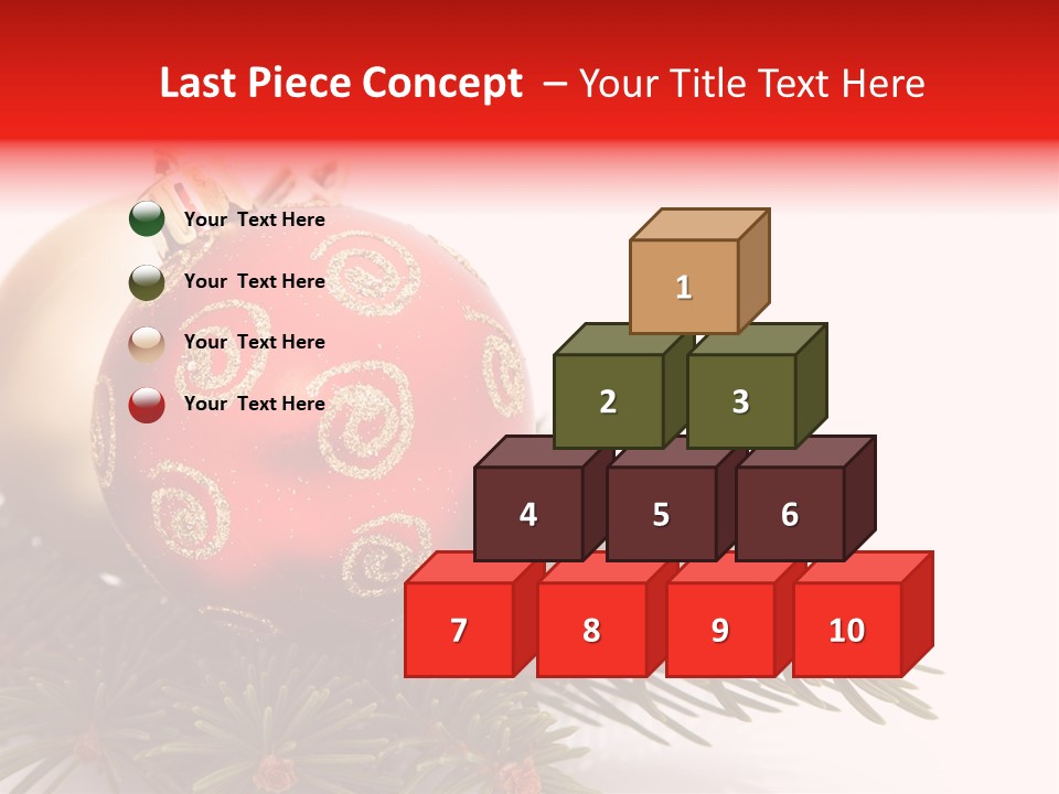 Holiday Tree Celebrating PowerPoint Template