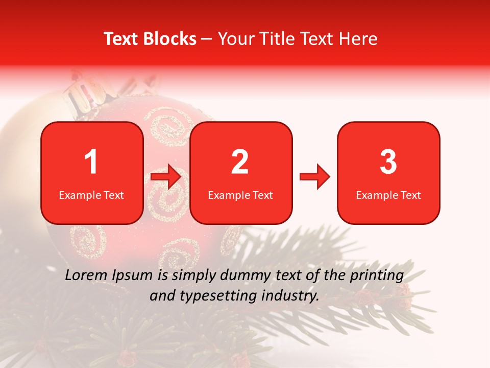 Holiday Tree Celebrating PowerPoint Template