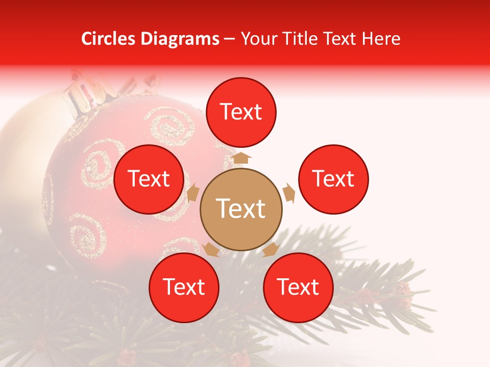 Holiday Tree Celebrating PowerPoint Template