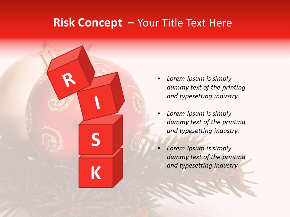 Holiday Tree Celebrating PowerPoint Template