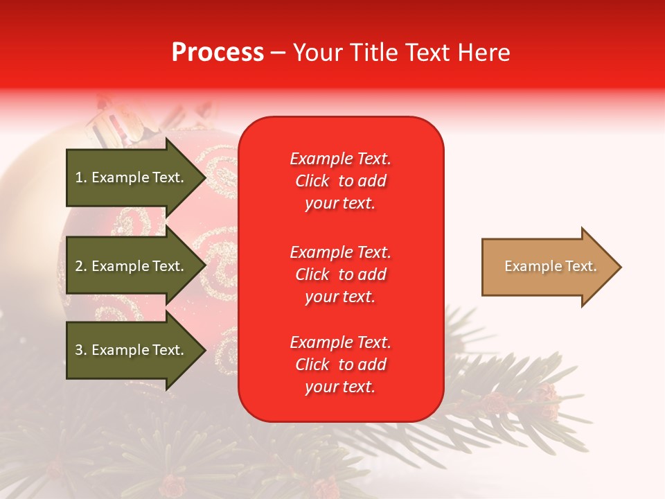 Holiday Tree Celebrating PowerPoint Template