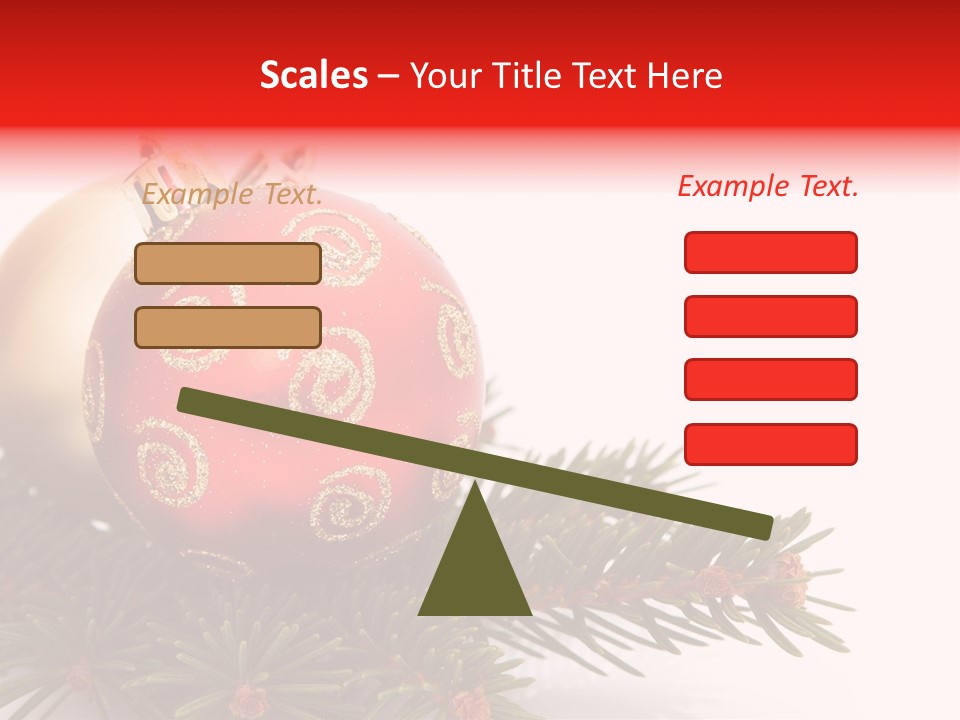 Holiday Tree Celebrating PowerPoint Template
