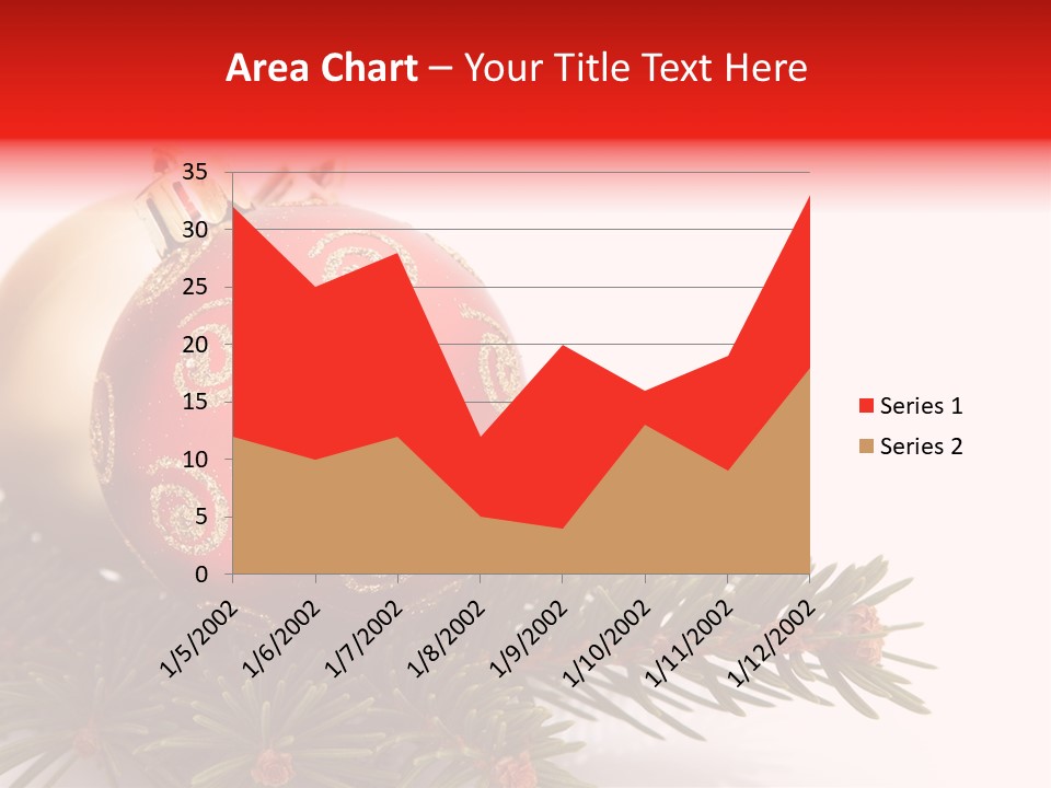 Holiday Tree Celebrating PowerPoint Template