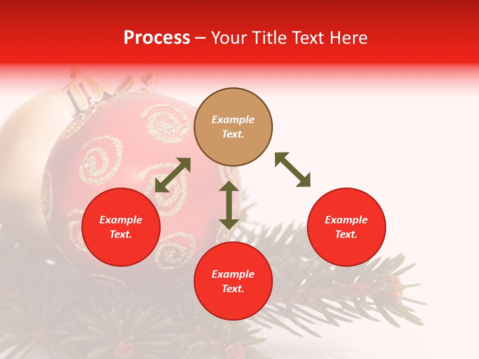 Holiday Tree Celebrating PowerPoint Template