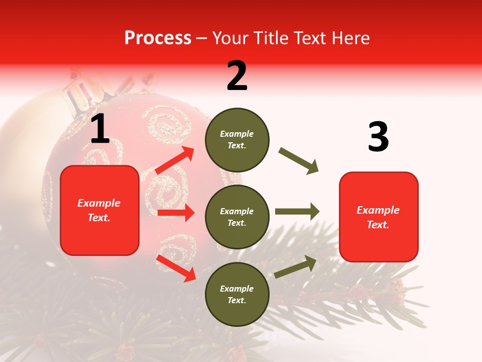 Holiday Tree Celebrating PowerPoint Template