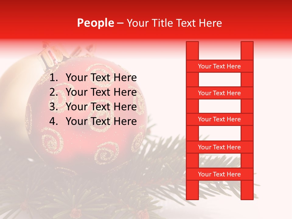 Holiday Tree Celebrating PowerPoint Template