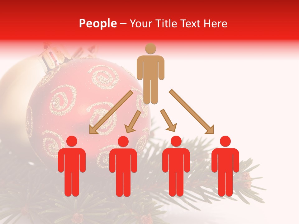 Holiday Tree Celebrating PowerPoint Template