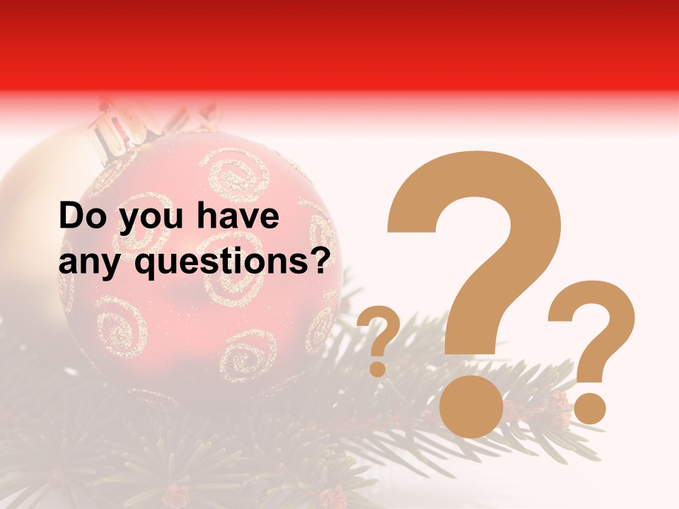 Holiday Tree Celebrating PowerPoint Template