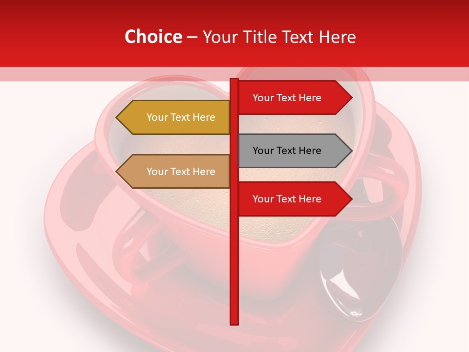 Drink Red Together PowerPoint Template