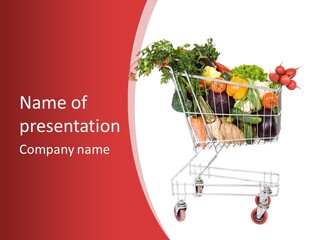 Healthy Radish Fresh PowerPoint Template