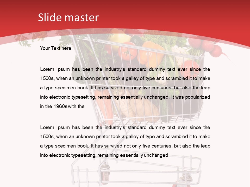 Healthy Radish Fresh PowerPoint Template