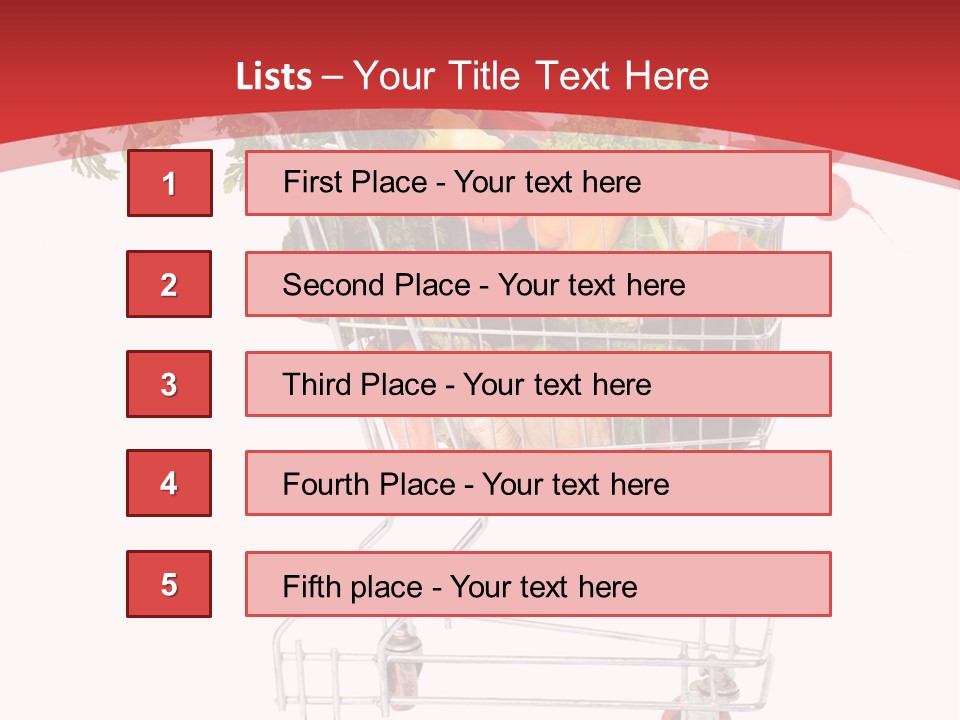 Healthy Radish Fresh PowerPoint Template