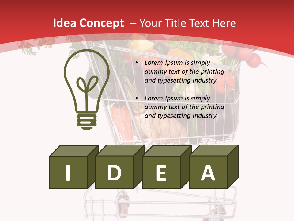 Healthy Radish Fresh PowerPoint Template