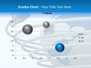 Closeup Ethernet Planet PowerPoint Template