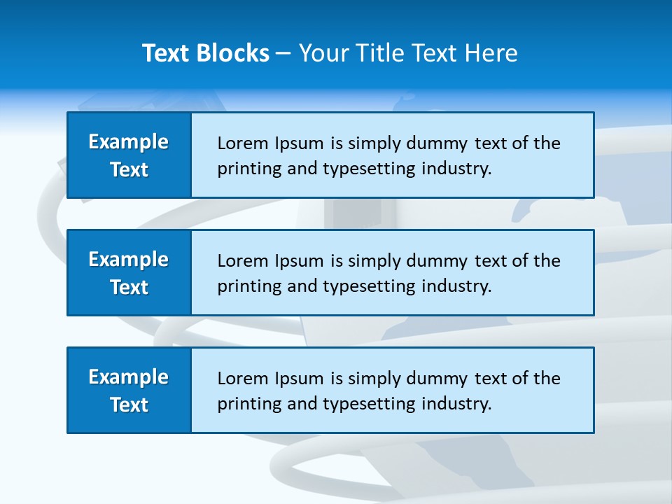 Closeup Ethernet Planet PowerPoint Template