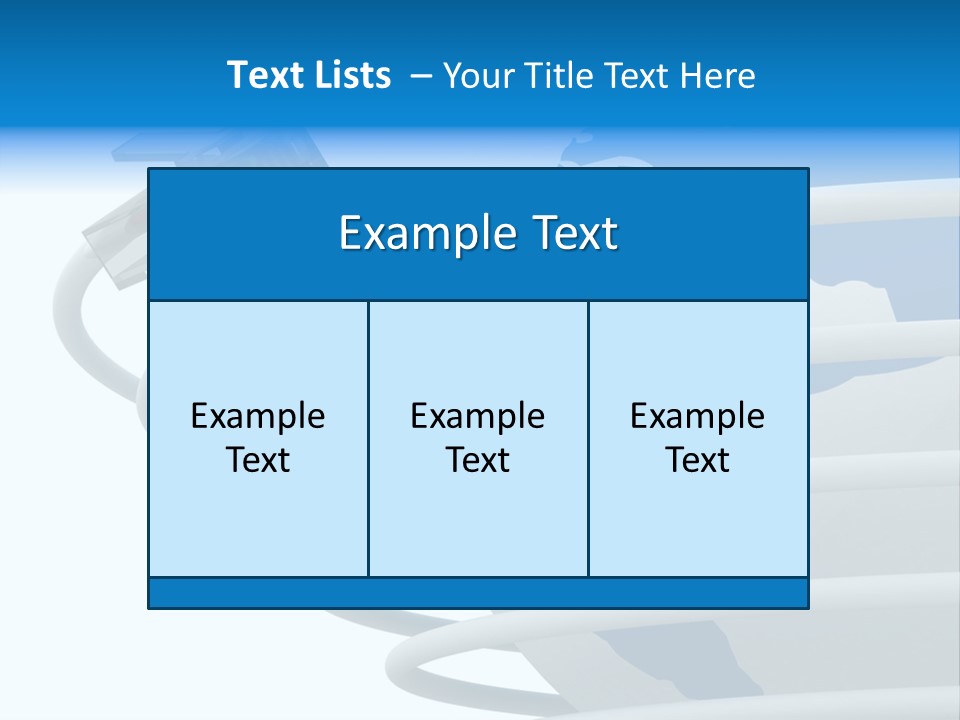Closeup Ethernet Planet PowerPoint Template