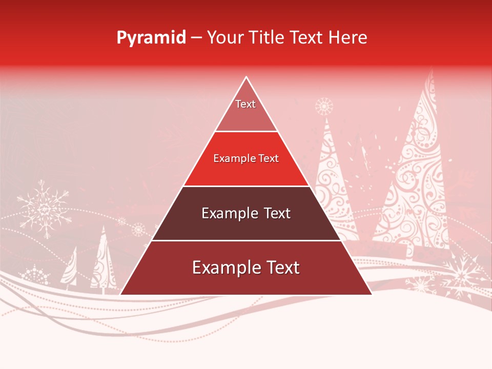 A Red And White Christmas Powerpoint Presentation PowerPoint Template