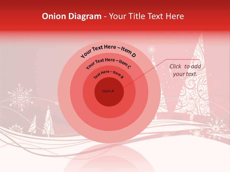 A Red And White Christmas Powerpoint Presentation PowerPoint Template