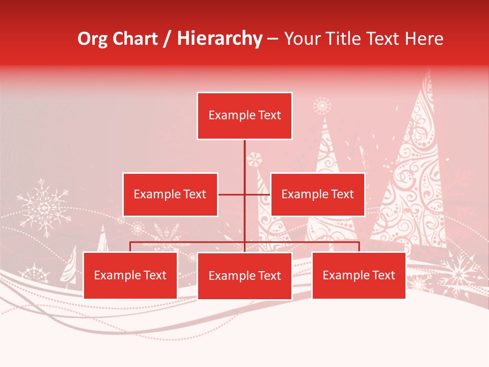 A Red And White Christmas Powerpoint Presentation PowerPoint Template