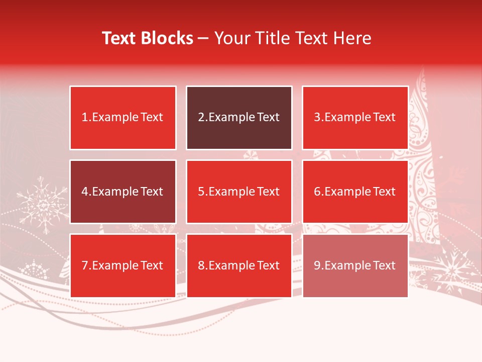 A Red And White Christmas Powerpoint Presentation PowerPoint Template