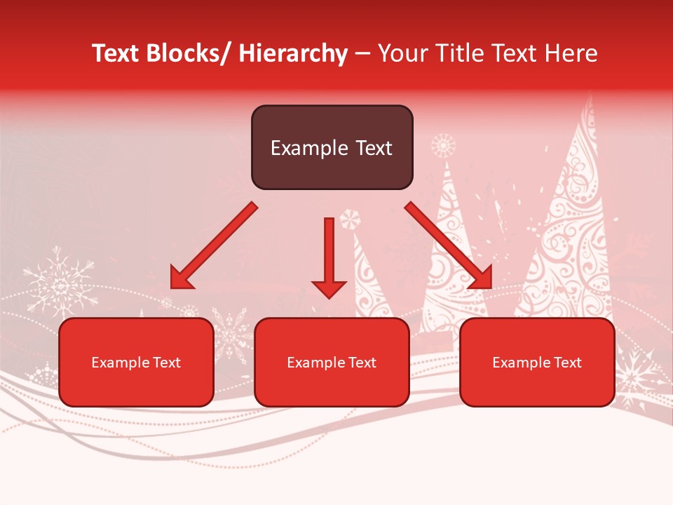 A Red And White Christmas Powerpoint Presentation PowerPoint Template