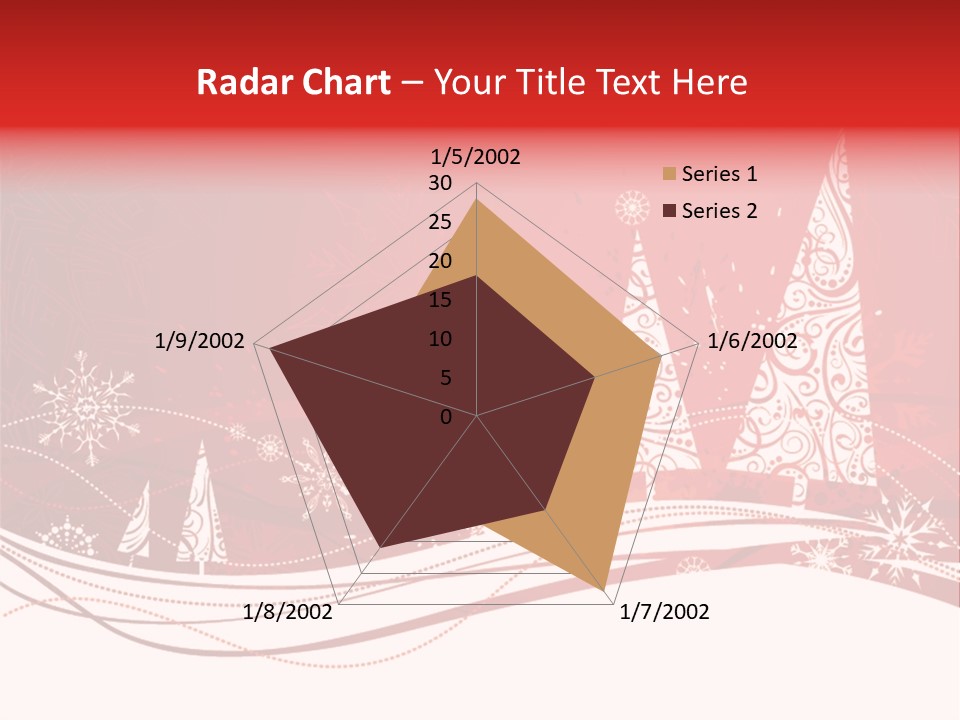 A Red And White Christmas Powerpoint Presentation PowerPoint Template