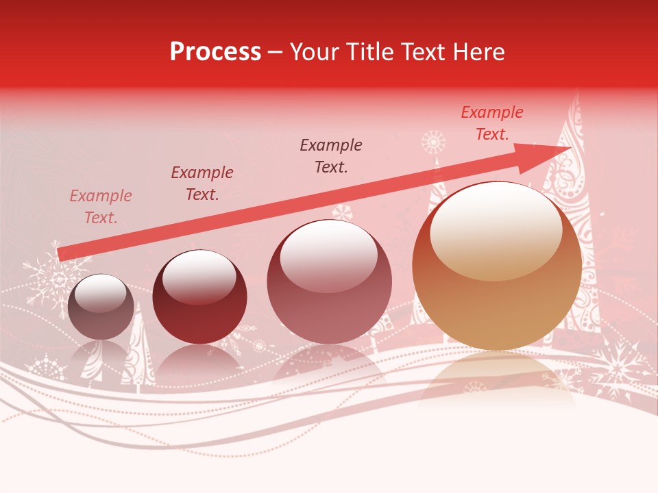 A Red And White Christmas Powerpoint Presentation PowerPoint Template