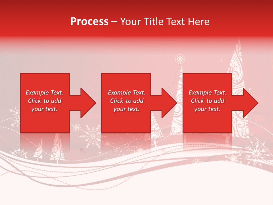 A Red And White Christmas Powerpoint Presentation PowerPoint Template