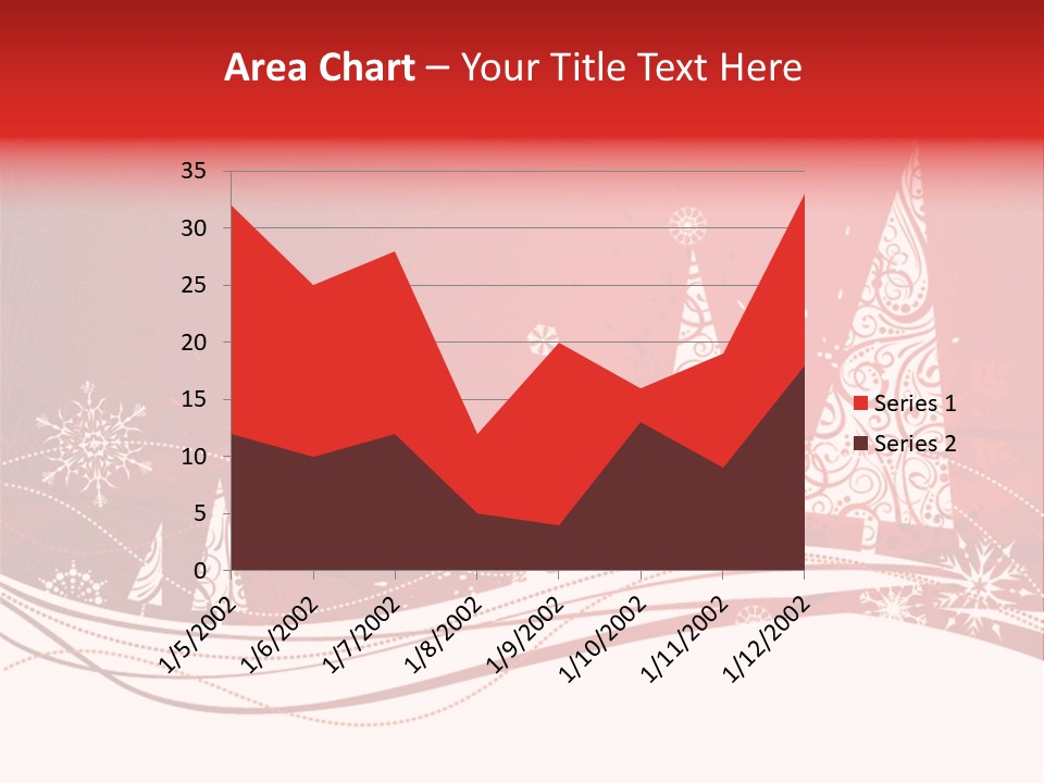 A Red And White Christmas Powerpoint Presentation PowerPoint Template