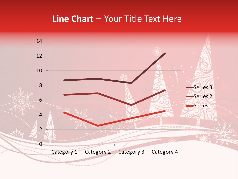 A Red And White Christmas Powerpoint Presentation PowerPoint Template