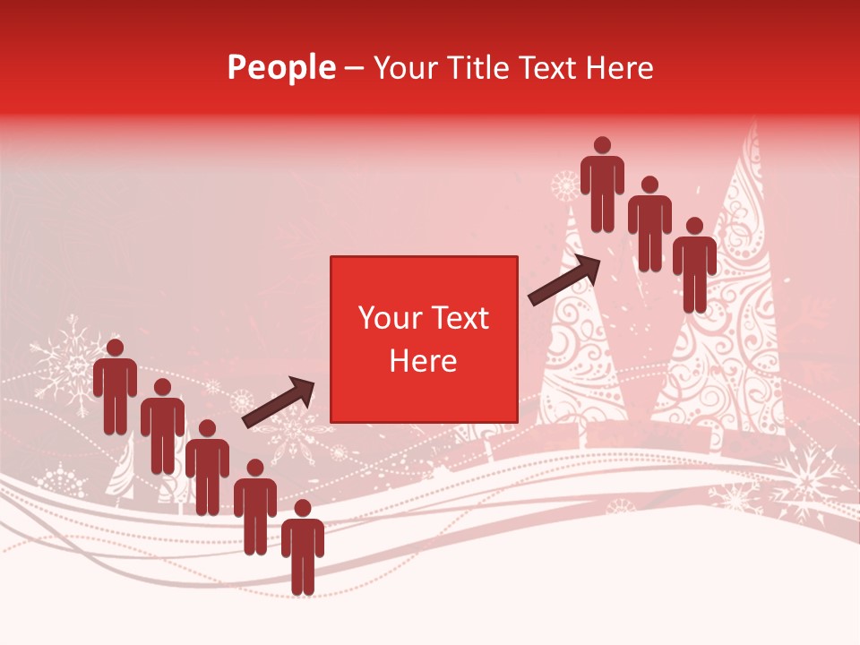 A Red And White Christmas Powerpoint Presentation PowerPoint Template