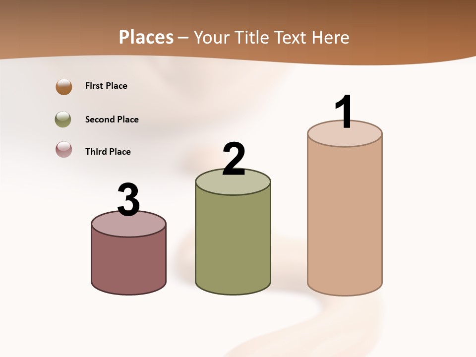 Females Bottle Background PowerPoint Template