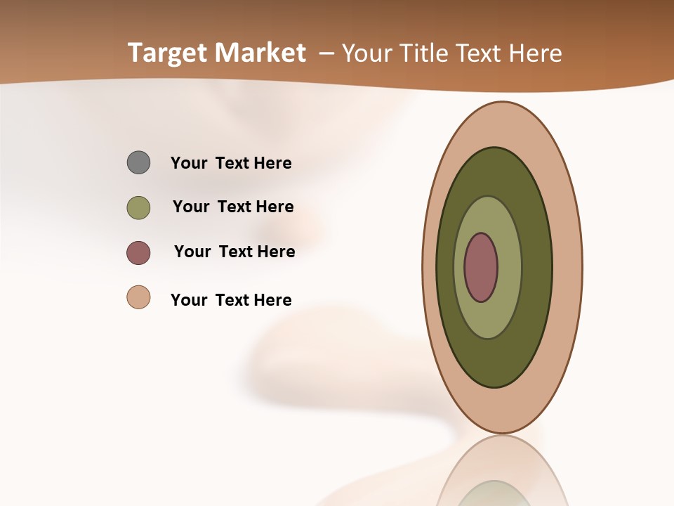 Females Bottle Background PowerPoint Template