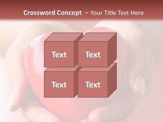 Love Concept Giving PowerPoint Template