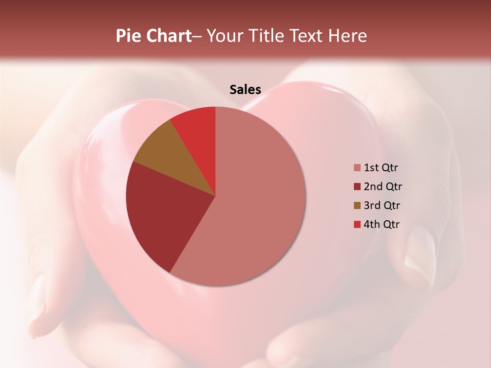 Love Concept Giving PowerPoint Template