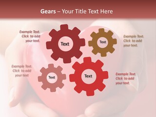 Love Concept Giving PowerPoint Template