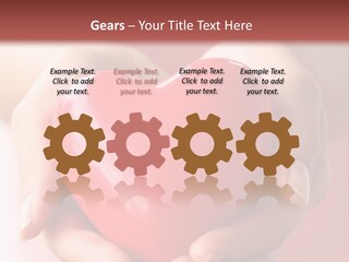 Love Concept Giving PowerPoint Template