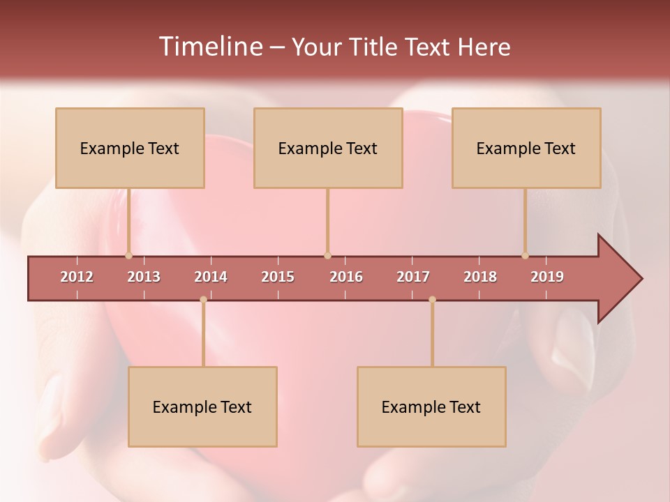 Love Concept Giving PowerPoint Template