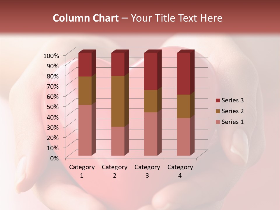 Love Concept Giving PowerPoint Template