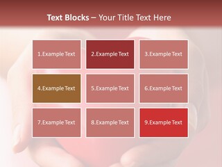 Love Concept Giving PowerPoint Template